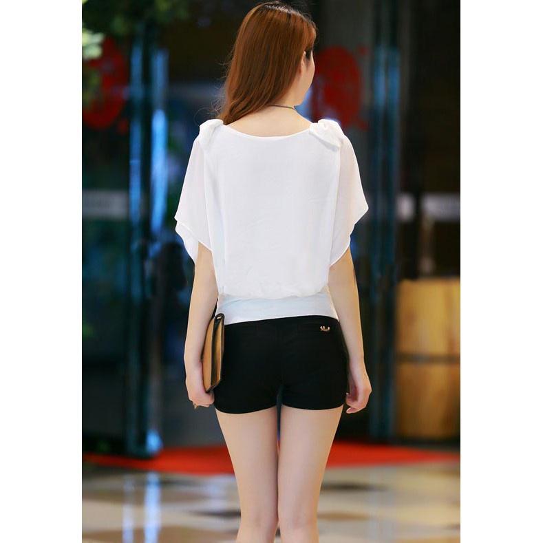 Áo Voan Cánh Dơi Bo Gấu - QA00129
