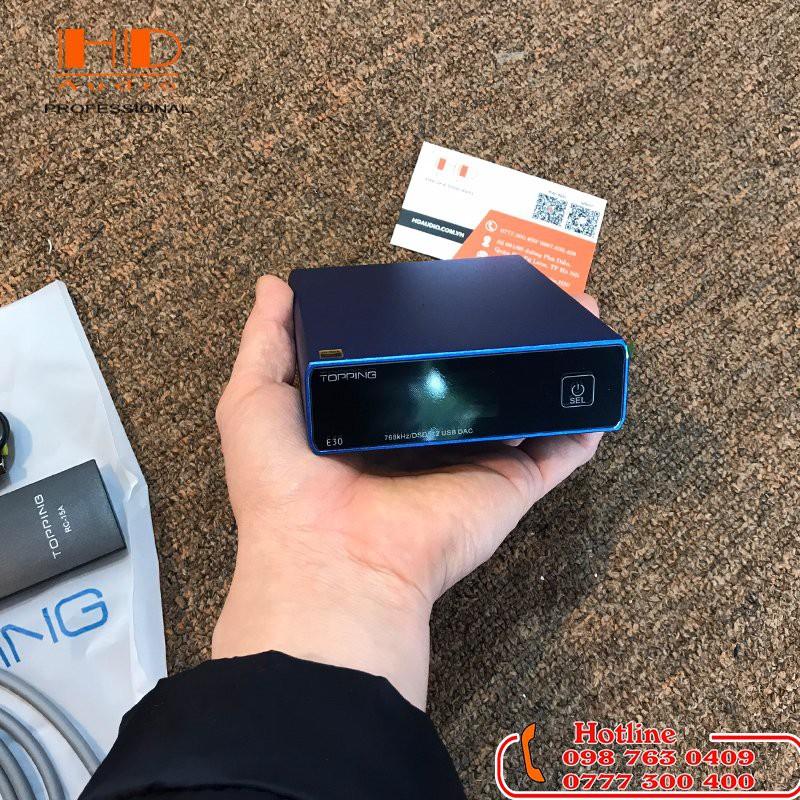 Giải Mã DAC TOPPING E30 - DSD 512 Hàng Chính Hãng