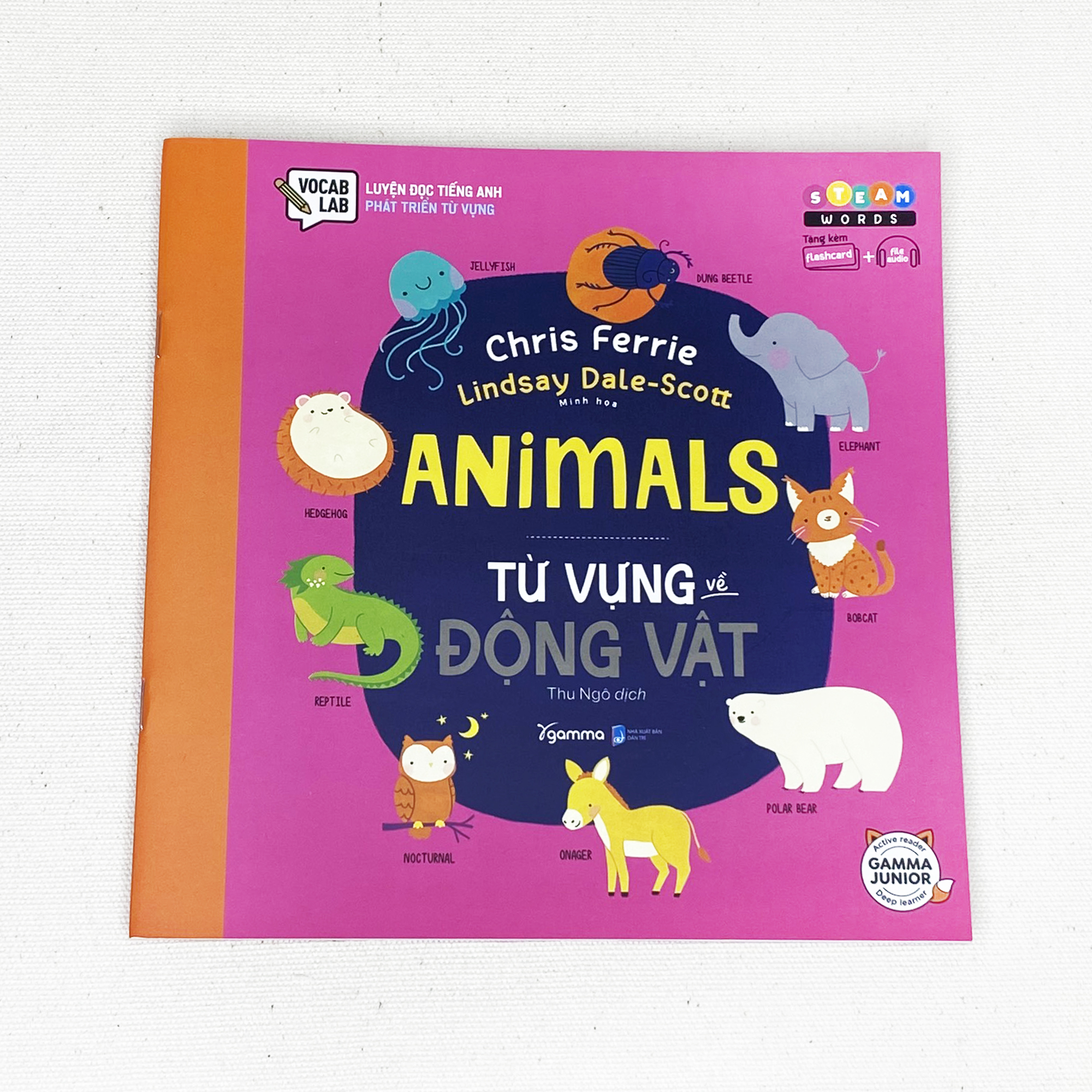 Sách - STEAM Words: Animals - Từ Vựng Về Động Vật