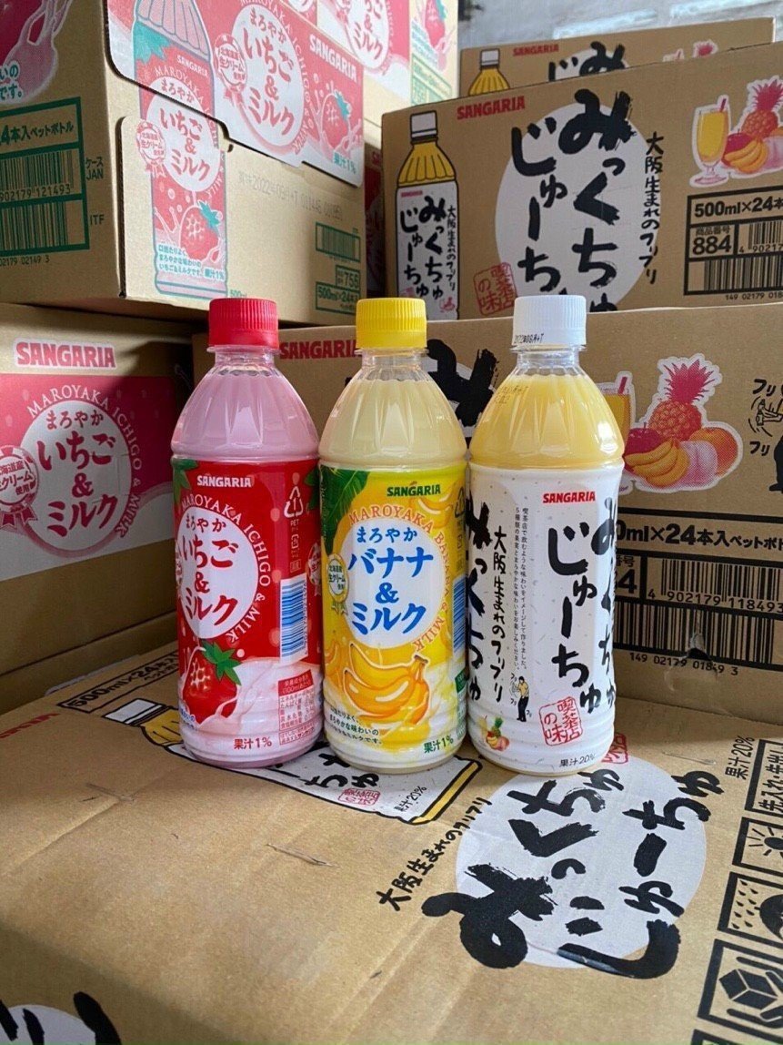 Sữa Dâu Tây Maroyaka 500ML