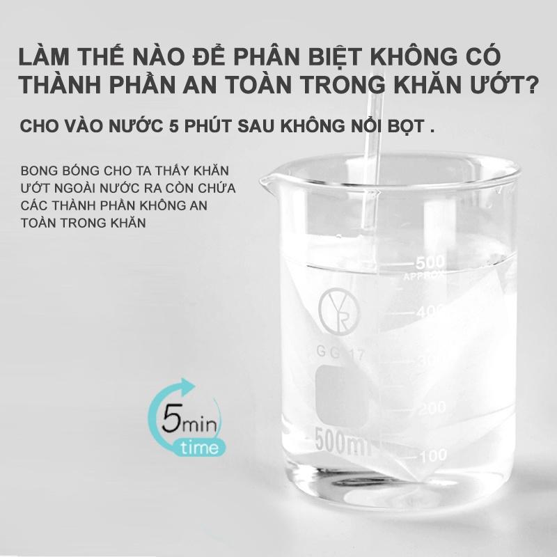 [Einmilk.ân ninh] Khăn ướt dành cho bé đến từ singapre (không mùi,không màu ) 100 tờ 1 gói