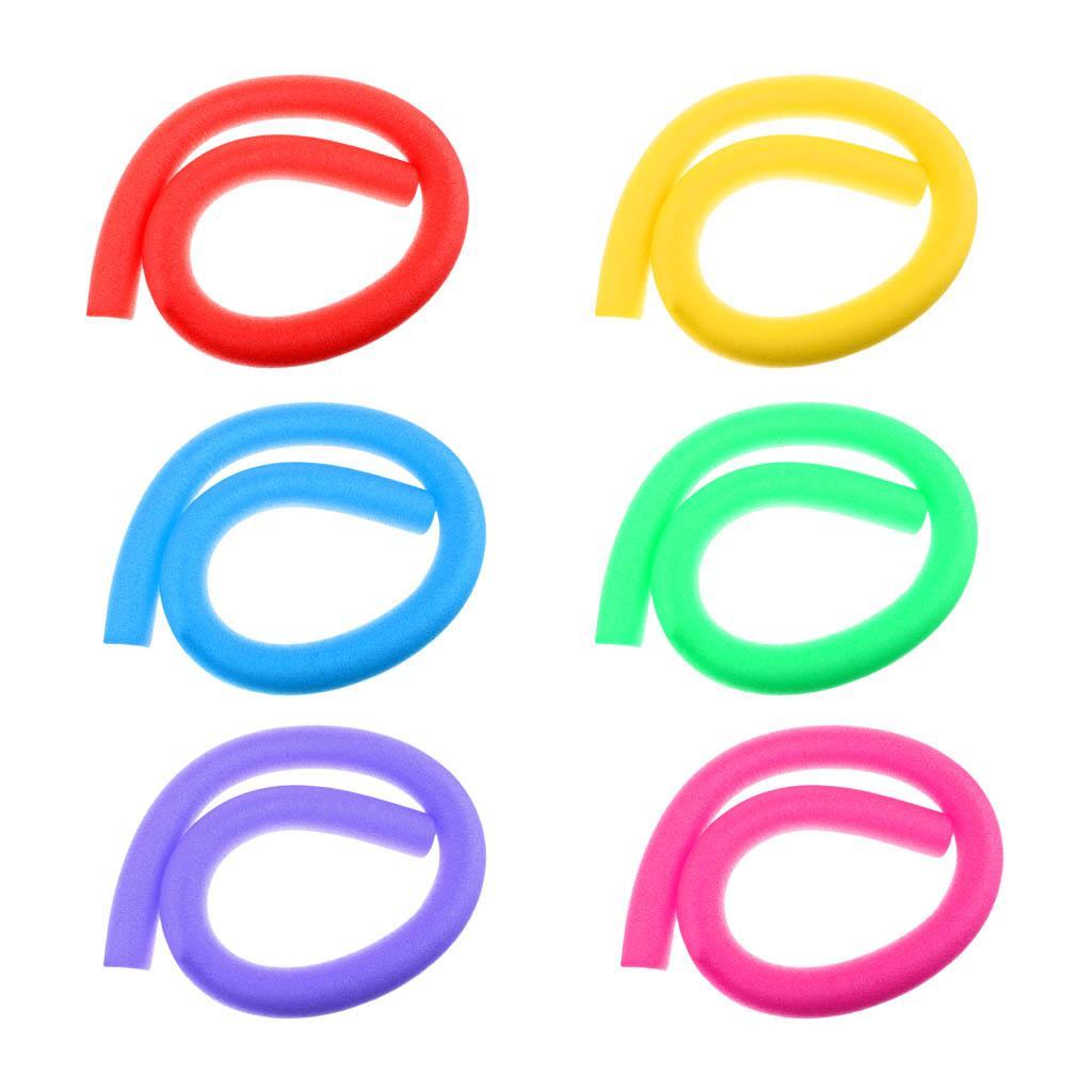 4x Foam Flexible Swimming Pool Noodle Float Aid Pool Fun Kids Toys 1.5m