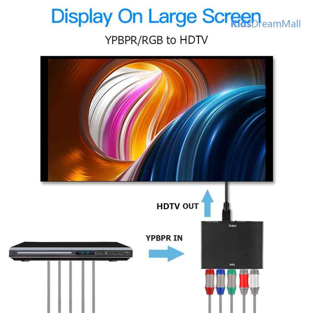 Mới Bộ Chuyển Đổi Âm Thanh YPBPR Sang HDMI 1080P + R / L