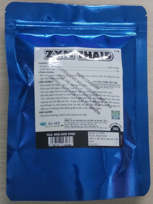 ZYM THAID - BỘ 3 GAN - RUỘT PHÒNG NGỪA VÀ ĐIỀU TRỊ PHÂN TRẮNG TRÊN TÔM