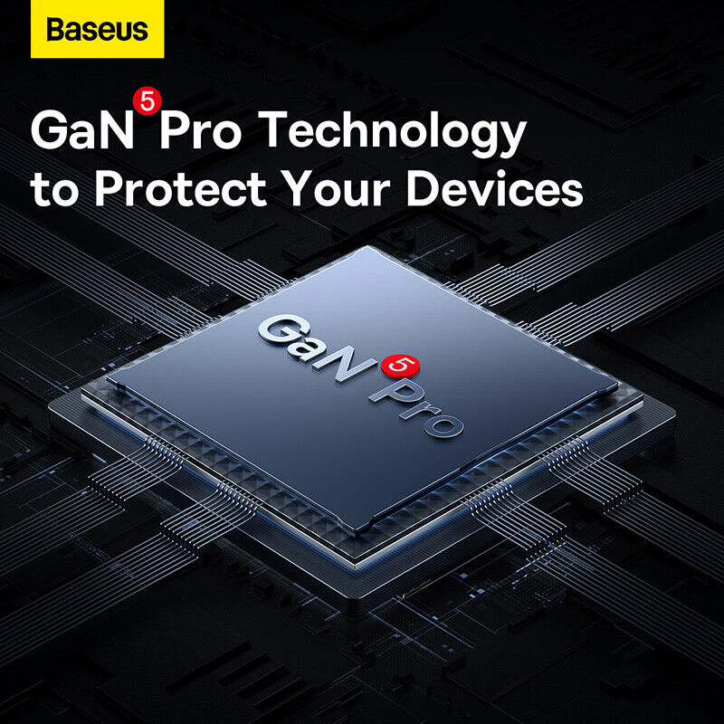Bộ sạc nhanh đa năng thế hệ mới Baseus GaN5 Pro Quick Charge 65W cho Smartphone/ Tablet/ iPad/ Macbook/ Laptop - Hàng chính hãng