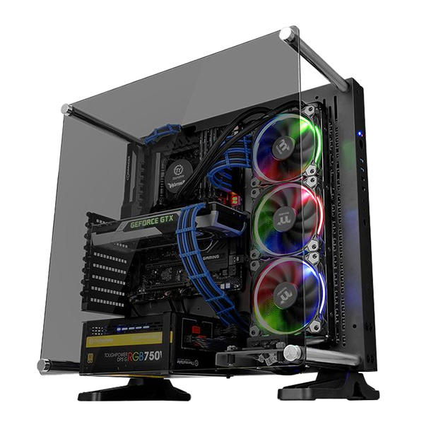 Vỏ Case Máy Tính Thermaltake Core P3 Tempered Glass Edition CA-1G4-00M1WN-06 ATX - Hàng Chính Hãng