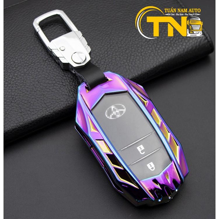 ỐP CHÌA KHÓA cho xe TOYOTA CROSS, CAMRY, FORTUNER, HỢP KIM ALUMINIUM CAO CẤP