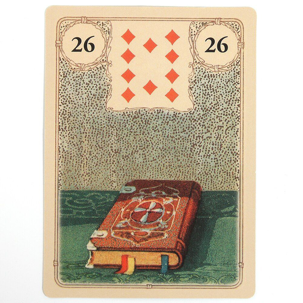 Bài Oracle Golden Lenormand Oracle 36 Lá  Đá Thanh Tẩy