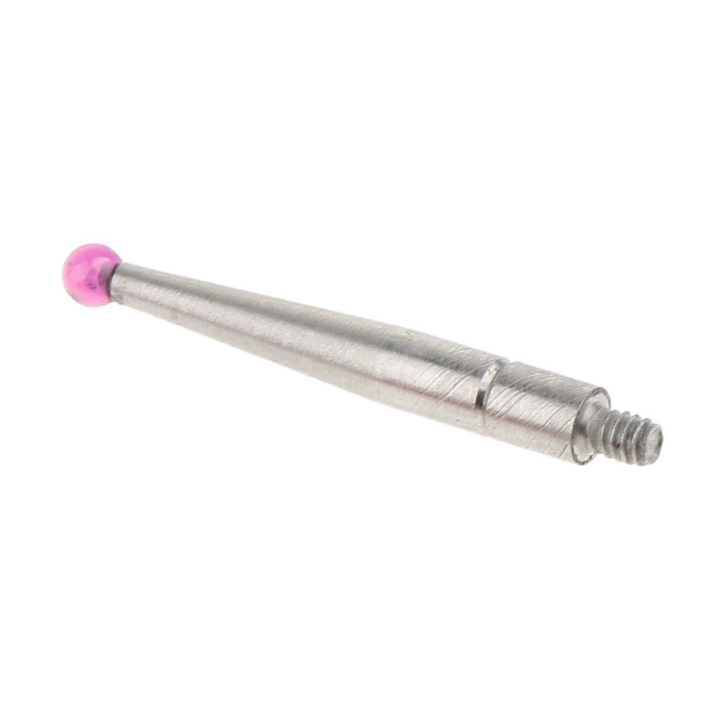 2 Packs of Test Indicator Dial Probe Head Accessory Indicator Measuring Tools - 20mm 18mm