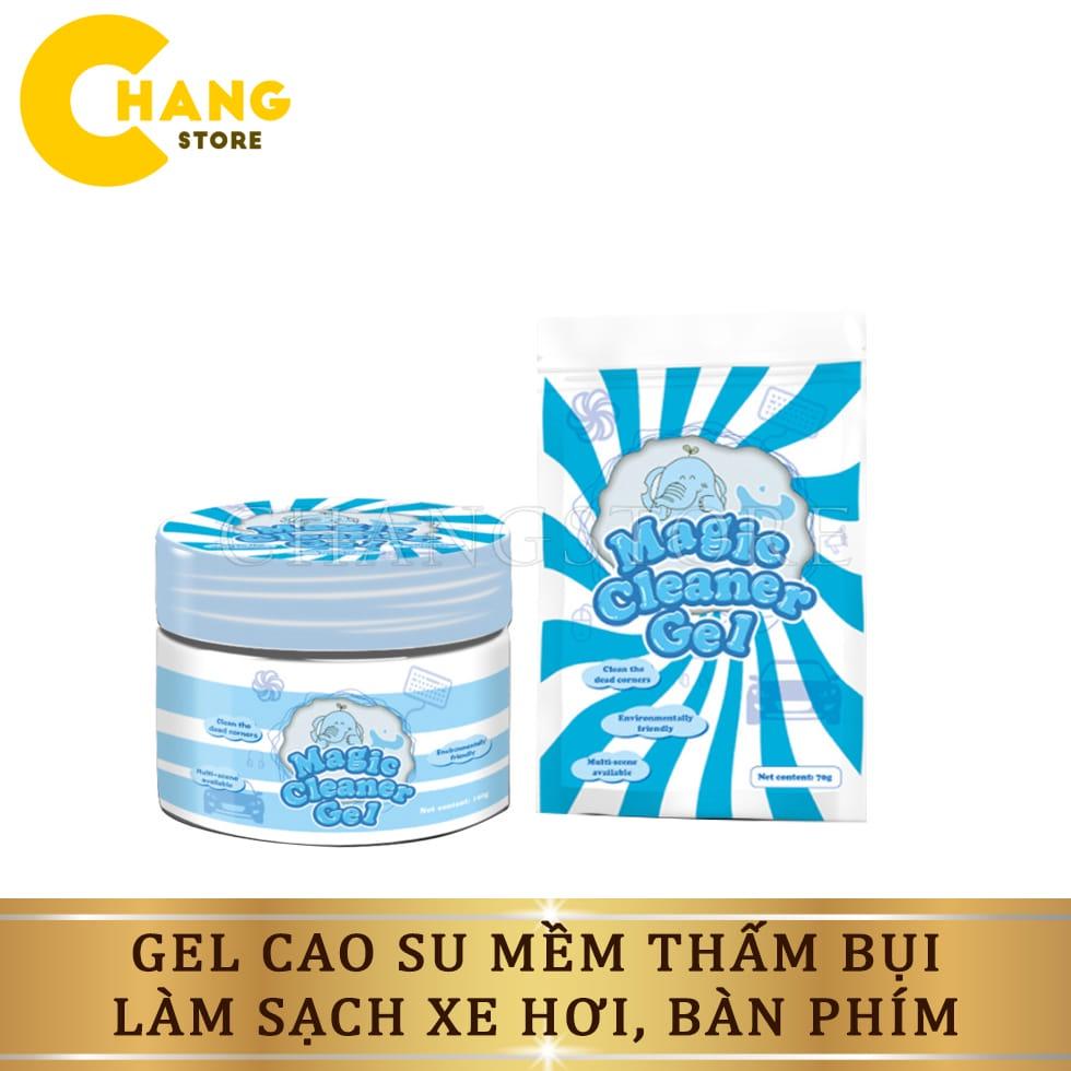 Gel Làm Sạch Bụi Bàn Phím, Ô Tô , Cao Su Mềm Vệ Sinh Dễ Dàng Mọi Ngóc Ngách, Đơn Giản, Hiệu Quả