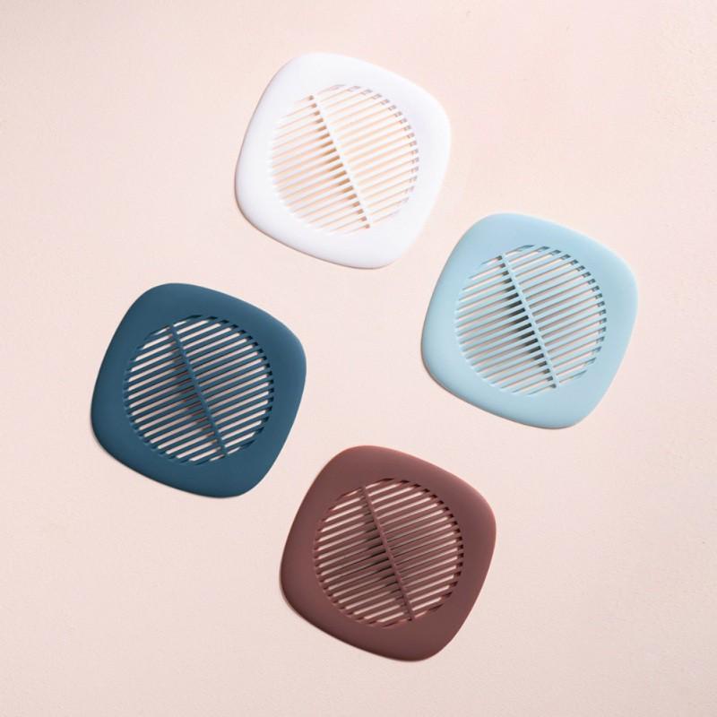 Tấm chặn cống thoát nước bồn rửa bằng silicon chống rụng tóc cho nhà tắm