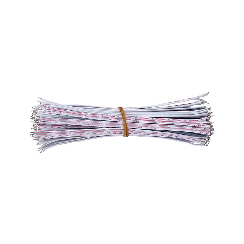 1 Set 50pcs Tin-Plated Breadboard  Cables Wires
