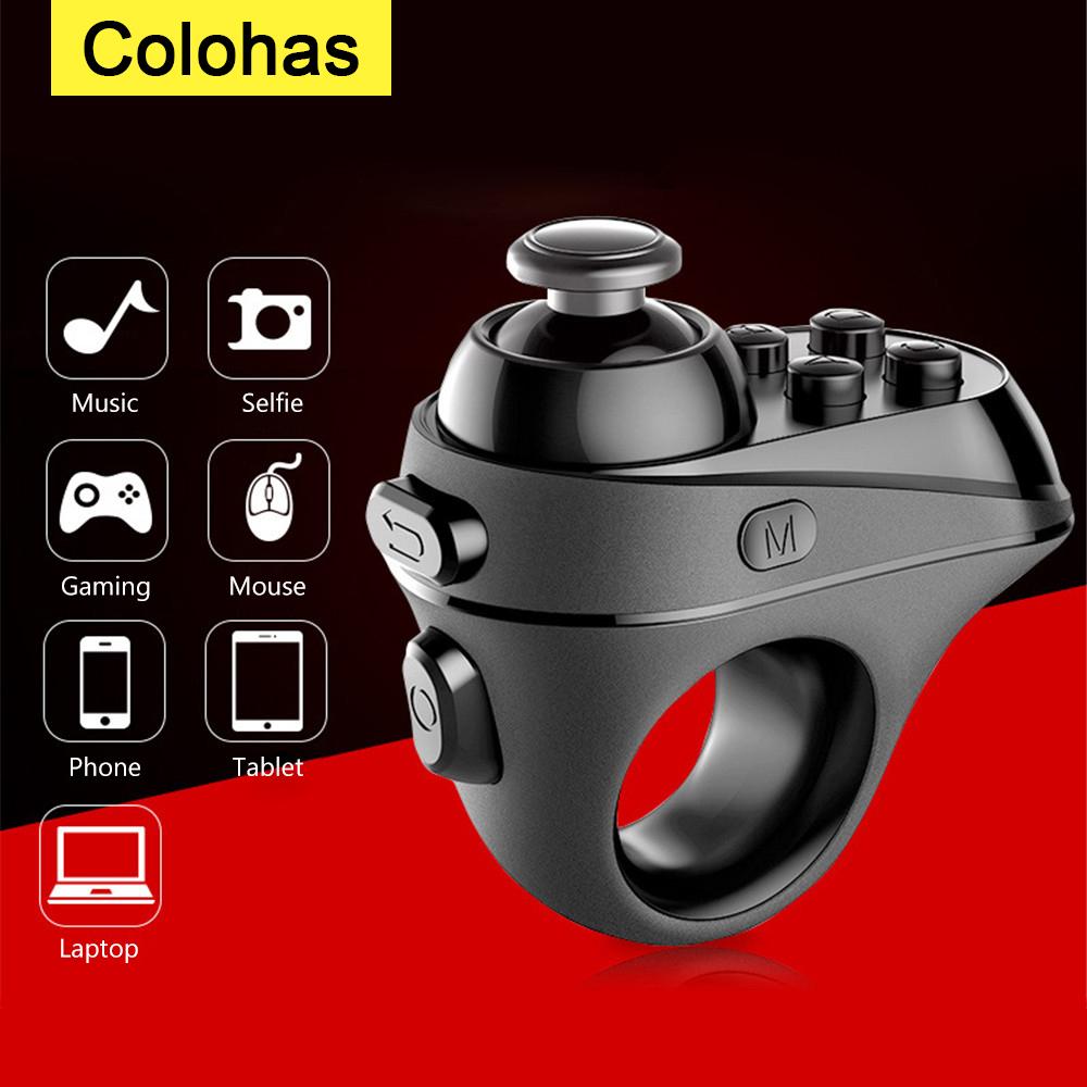 Bluetooth-Tương Thích Bộ Điều Khiển Chơi Game Tay Cầm Adapter Chơi Game Ngón Tay Chuột Chức Năng Trang Android IOS Chuột Chơi Game Mause Game Thủ