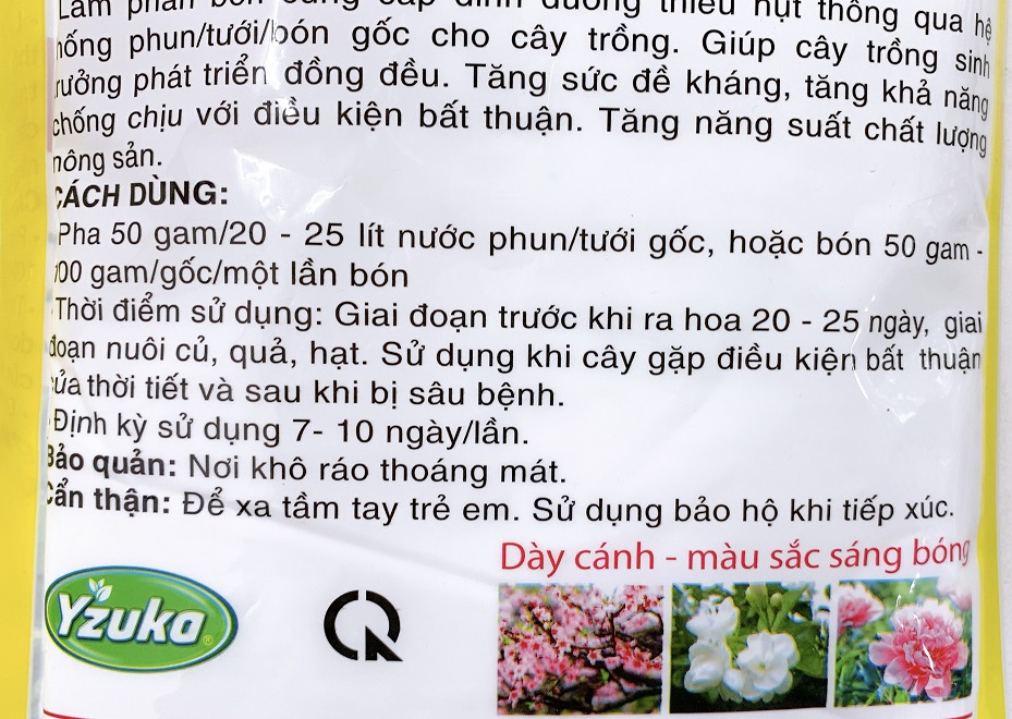 Kali Siêu Ngọt - Siêu Kali Trắng Nhập Khẩu Bỉ - Gói 1Kg