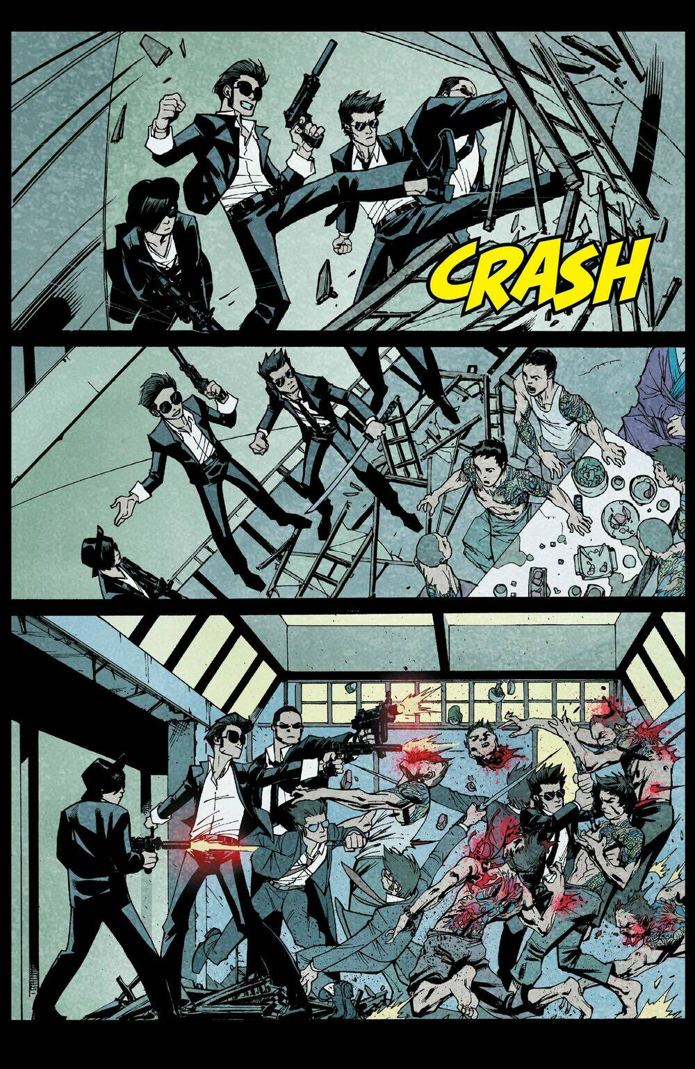 get jiro: blood & sushi - sushi quyện máu chapter 1 10