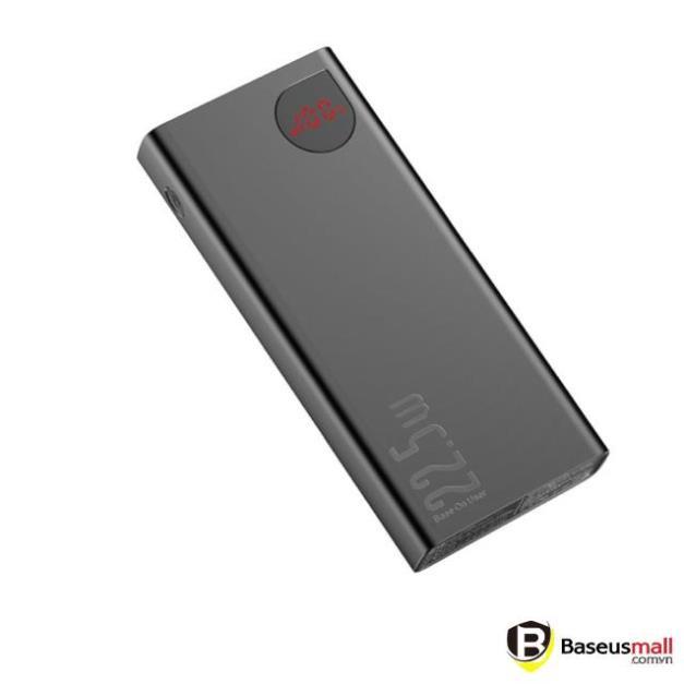 Baseus Pin sạc dự phòng siêu nhanh Baseus Adaman 22.5W Metal Digital Display Quick Charge Power Bank (Hàng chính hãng)