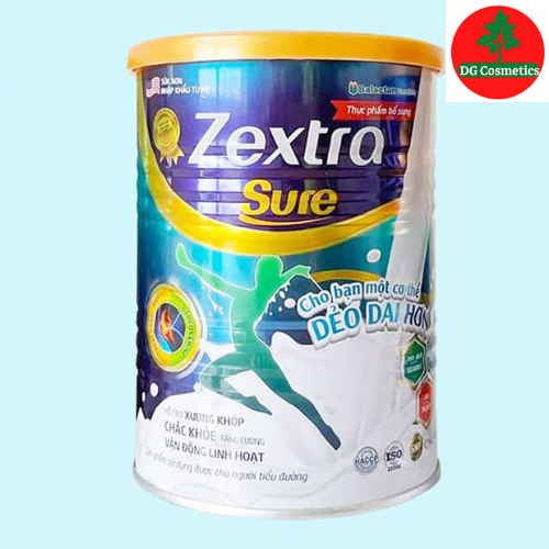 Combo 2 Hộp Sữa Non Xương Khớp Zextra Sure cải thiện hệ xương khớp khỏe mạnh, an toàn (Hộp 400g)