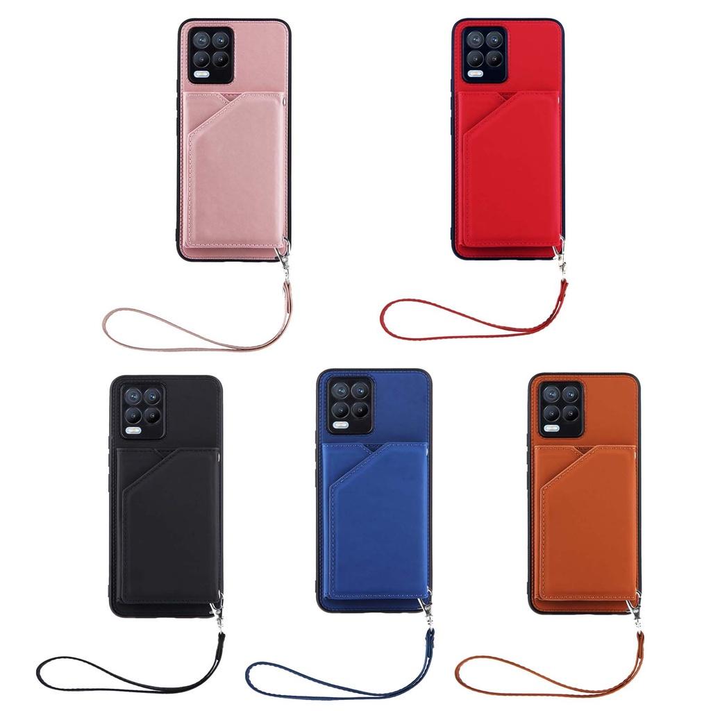 Ốp lưng điện thoại dạng ví da Cho OPPO / A5 A52/ A72/ A92 A95 5G K9 Realme 8 / 8 Pro 4G Reno6 Pro+ 5G