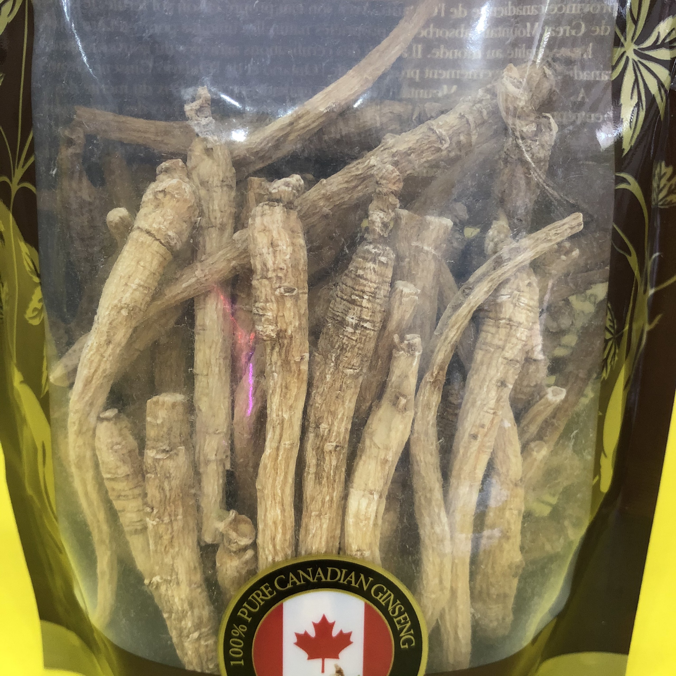 Nhân Sâm Khô Củ Dài Canada Great Mountain 227gram