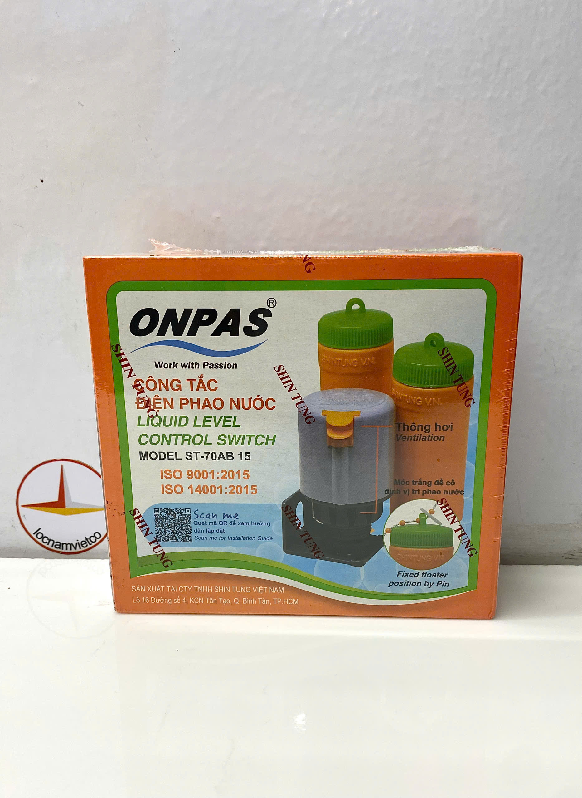 Phao Điện / Công tắc phao Onpas _ ST70-AB15