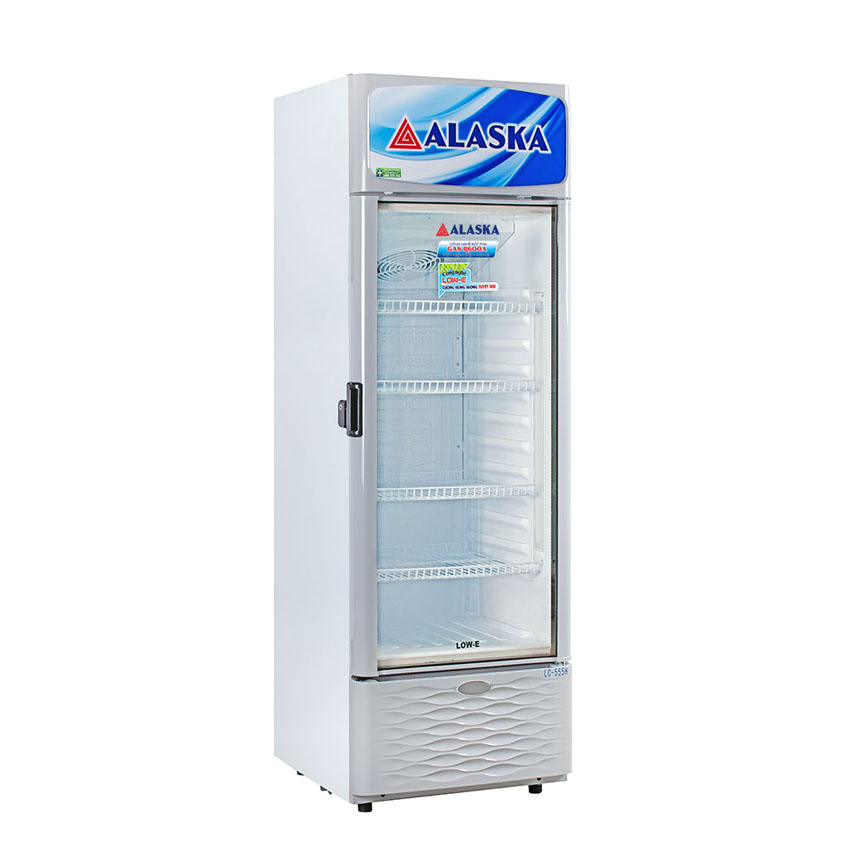 TỦ MÁT ALASKA 300 LÍT LC-555H NHÔM (R600A) (HÀNG CHÍNH HÃNG) (CHỈ GIAO HCM)