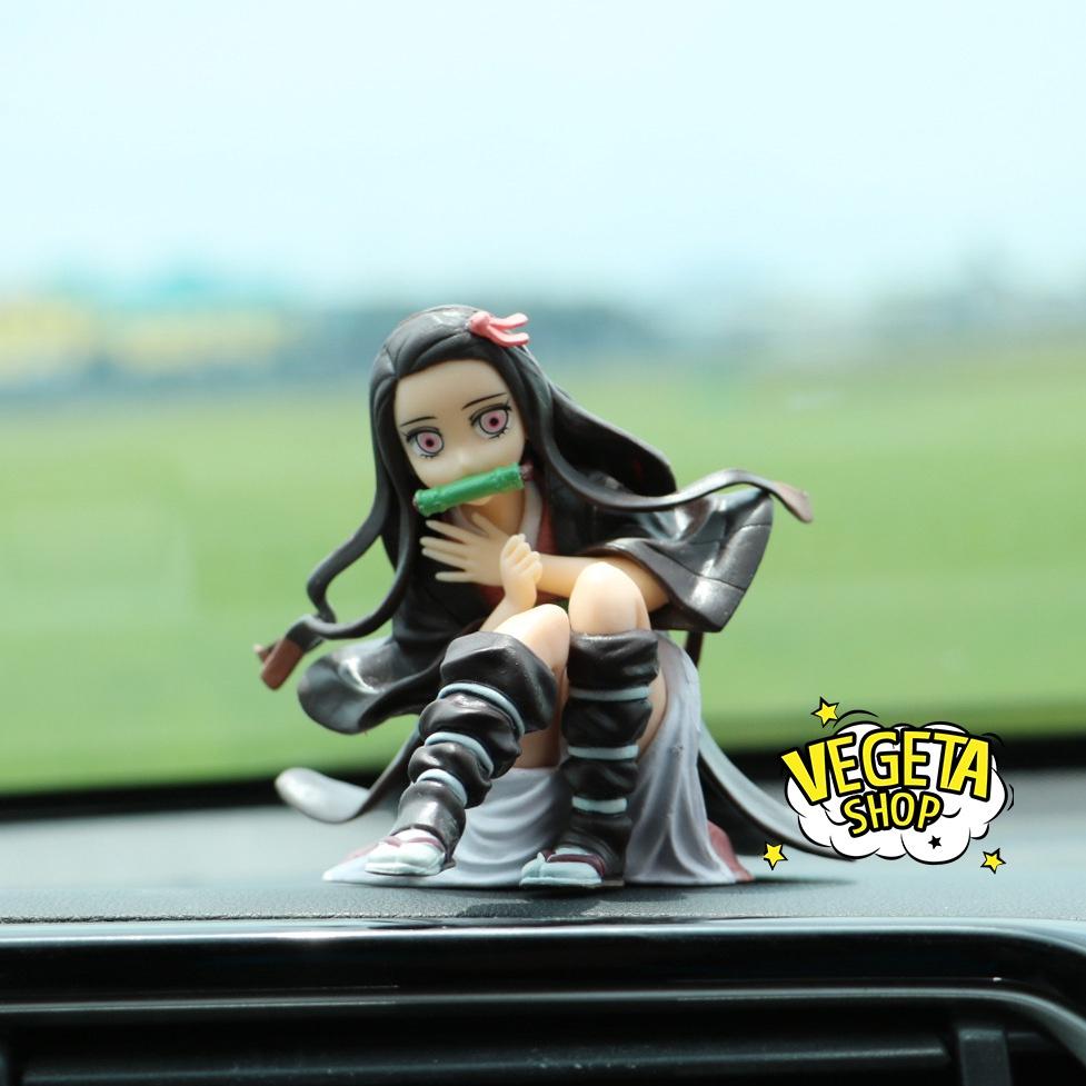 Mô hình Kimetsu No Yaiba - Mô hình thanh gươm diệt quỷ - Kamado Nezuko các tư thế nằm ngồi quỳ đứng - Cao 6~15cm