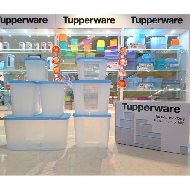 Bộ Hộp Trữ Đông Freezermate 7 Hộp Tupperware