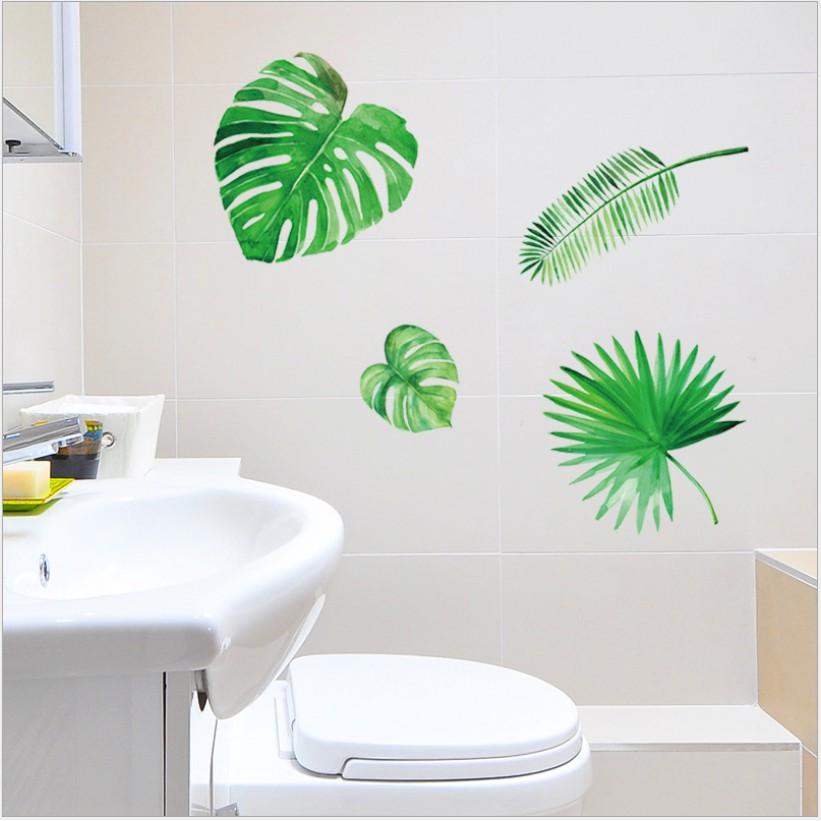Decal trang trí tường - Lá Cỏ Bắc Âu 04 mới