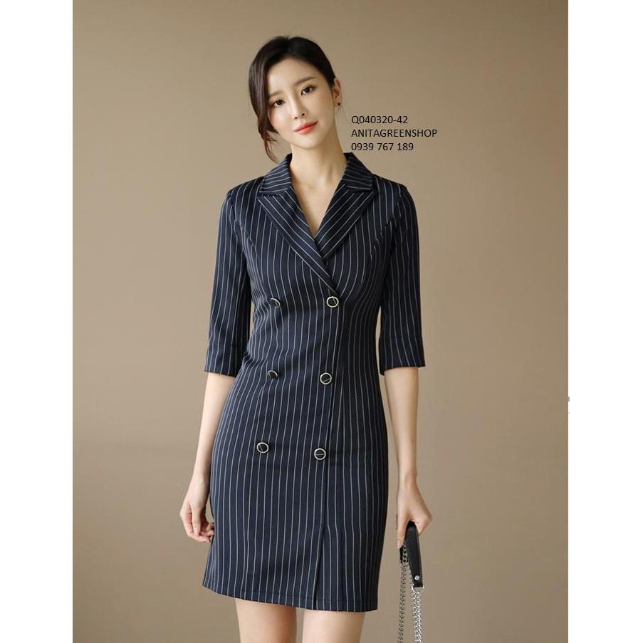Q040320  ĐẦM VEST CÔNG SỞ THIẾT KẾ