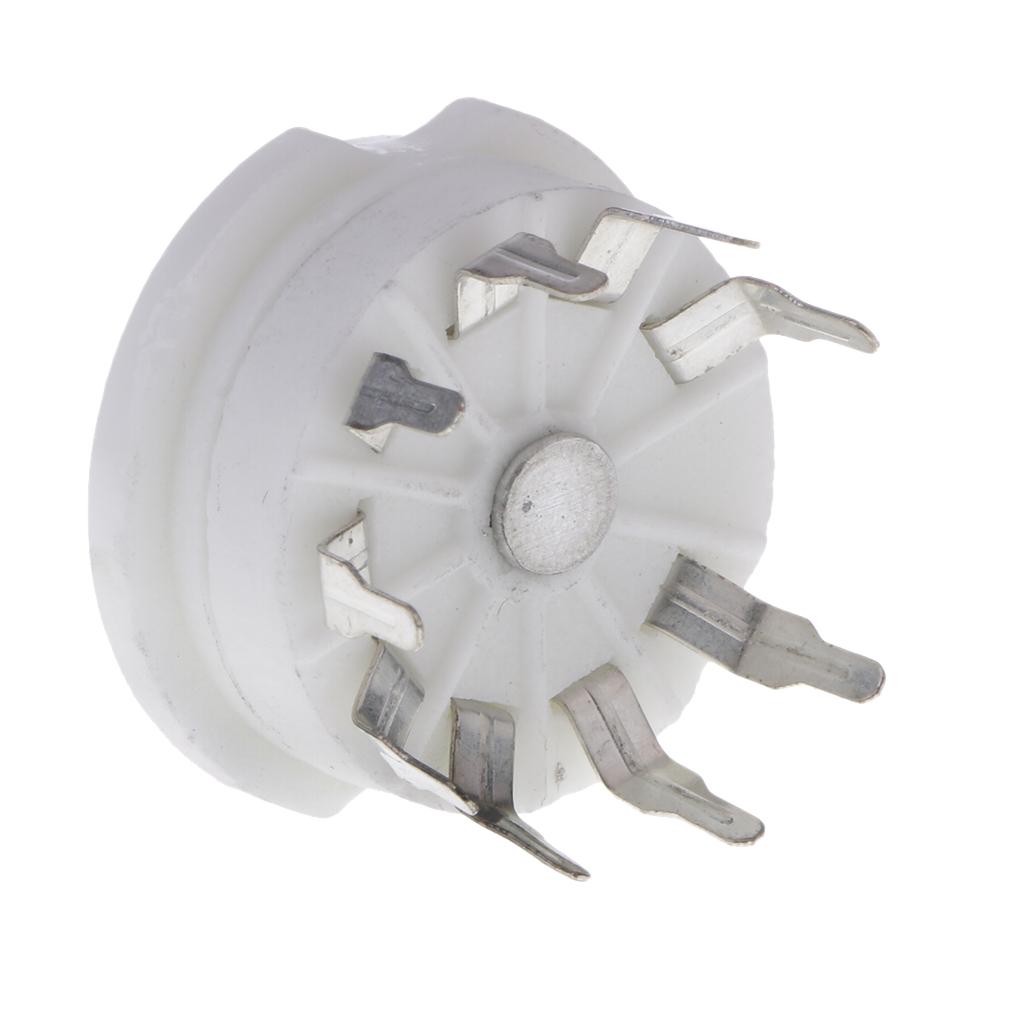 9pin PCB Mounting Vacuum Tube Socket GZC9-Y For 12AX7 12AU7 ECC83 E88CC