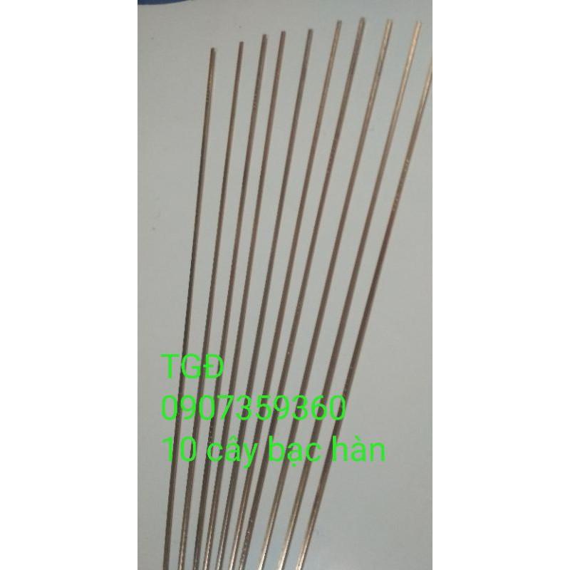 10 que bạc hàn