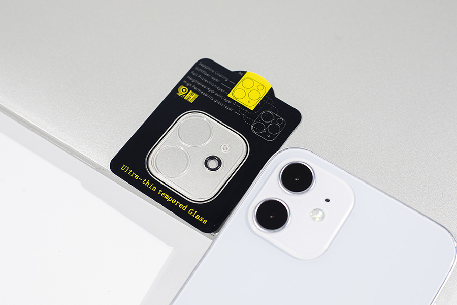 Dán kính cường lực Camera 3D cho iPhone 12 Mini độ cứng 9H, chống bụi bẩn, trầy xước