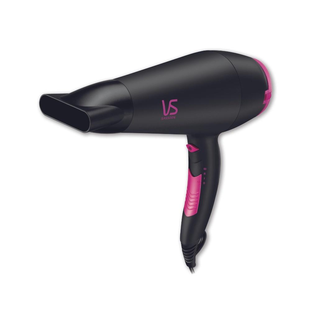 Máy sấy tóc VS Sassoon công nghệ gốm Tourmaline Ceramic Ion bảo vệ tóc 2200W màu đen