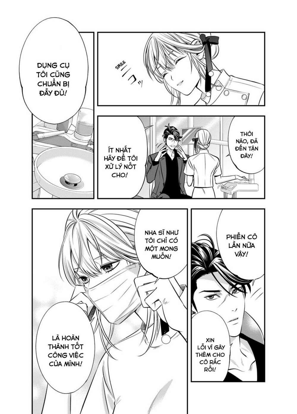 excuse me dentist, its touching me! chapter 5 15