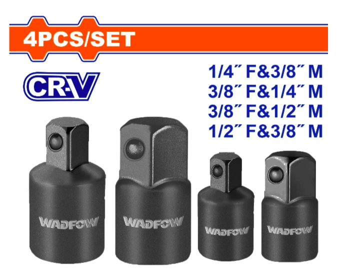 BỘ 4 ĐẦU CHUYỂN ĐẦU TUÝP WMS6404 WADFOW - HÀNG CHÍNH HÃNG