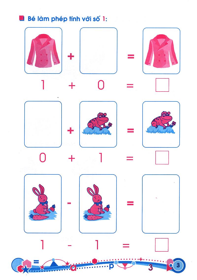 Sách Hành Trang Cho Bé Vào Lớp 1 - Giúp Bé Học Toán