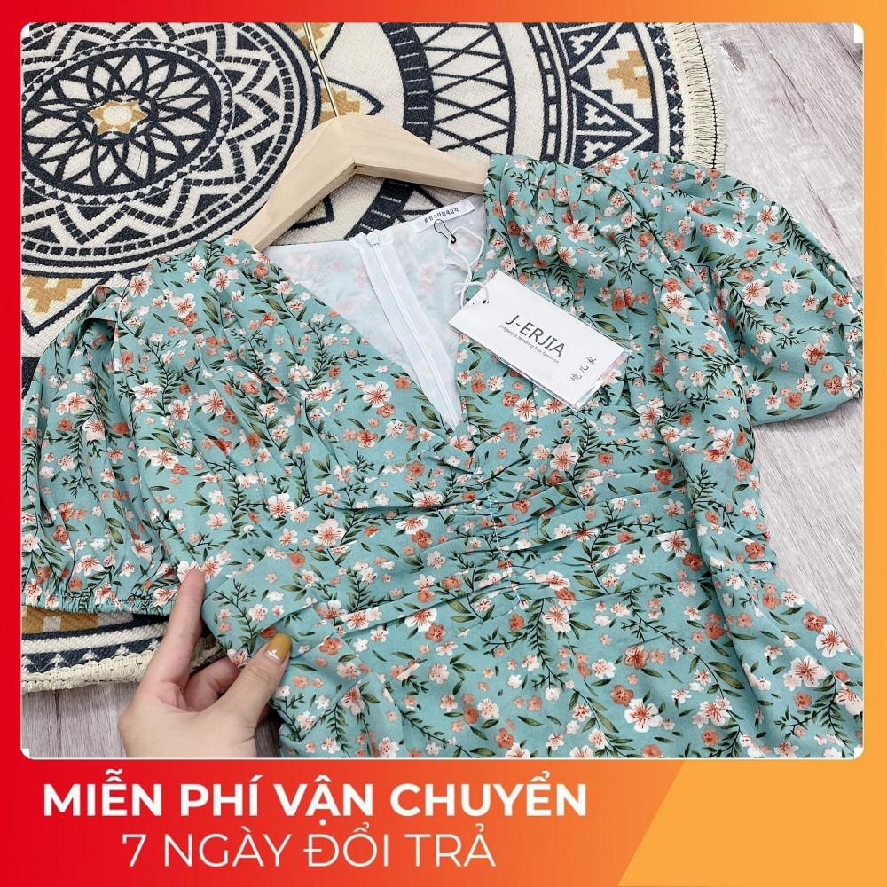 Váy Hoa Nhí Dự Đám Cưới NYC Đây Rồi , Hàng may kỹ 2 lớp , Vải voan Hoa loại 1 luôn ạ