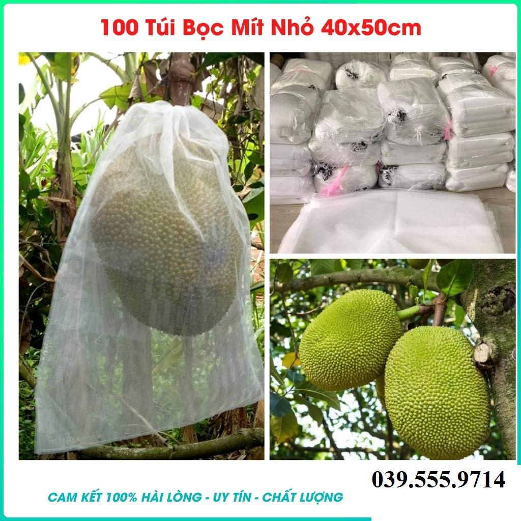 100 TÚI BỌC QUẢ KÍCH THƯỚC 45x60CM - Túi bọc giúp hạn chế tác hại của sâu,ong