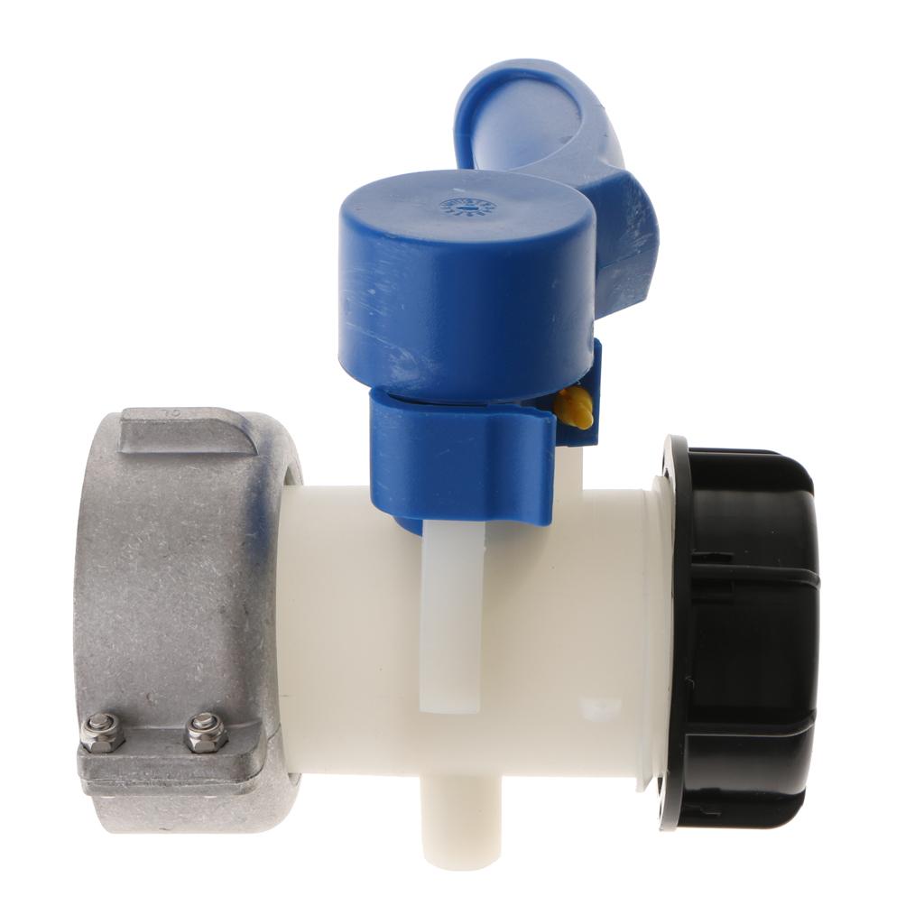 IBC Nước CamLock Bộ Điều Hợp Van Bi Axit Kiềm Chịu Giá Trị 75 Mm