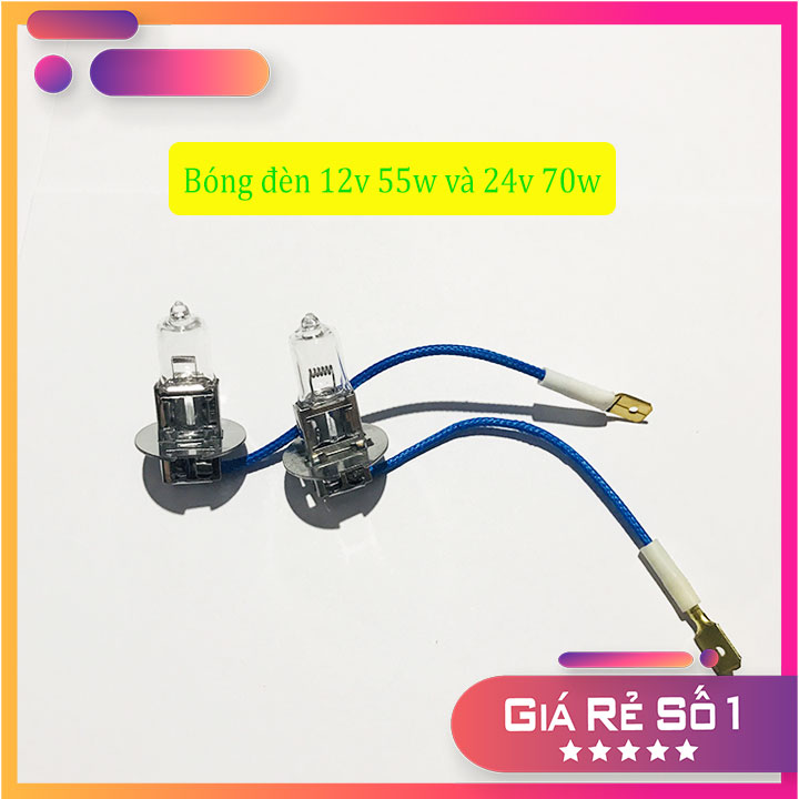 Bóng Đèn H3 12V 55W hoặc 24V 70W Loại 1