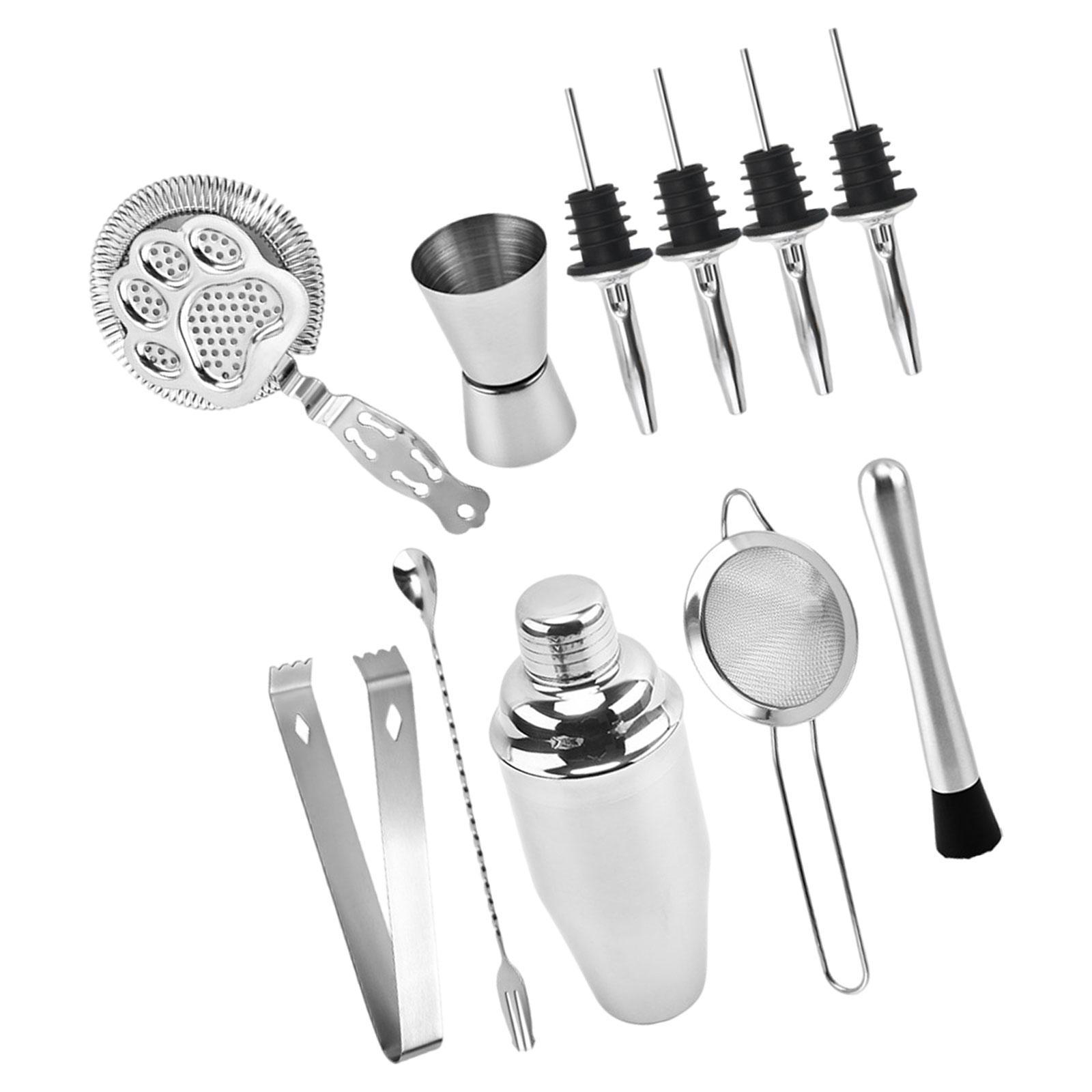 Cocktail Shaker Kits Cocktail Making Set for Drink Traveling Bar Accessories