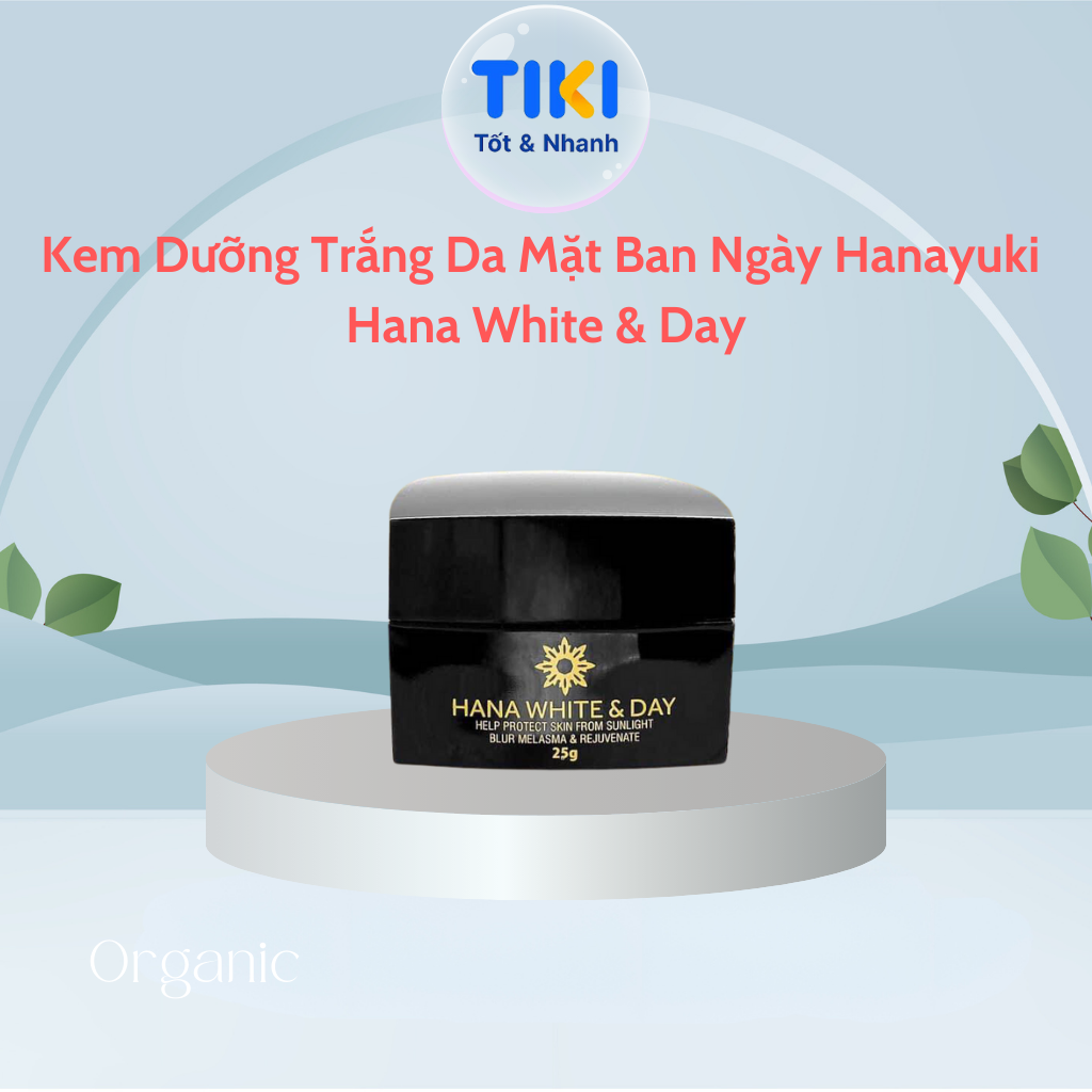 Kem Hanayuki Dưỡng Ẩm Trắng Da Ngày Và Đêm Hanayuki White Day &Amp; Night Hanayuki Chính Hãng - Kem Ngày