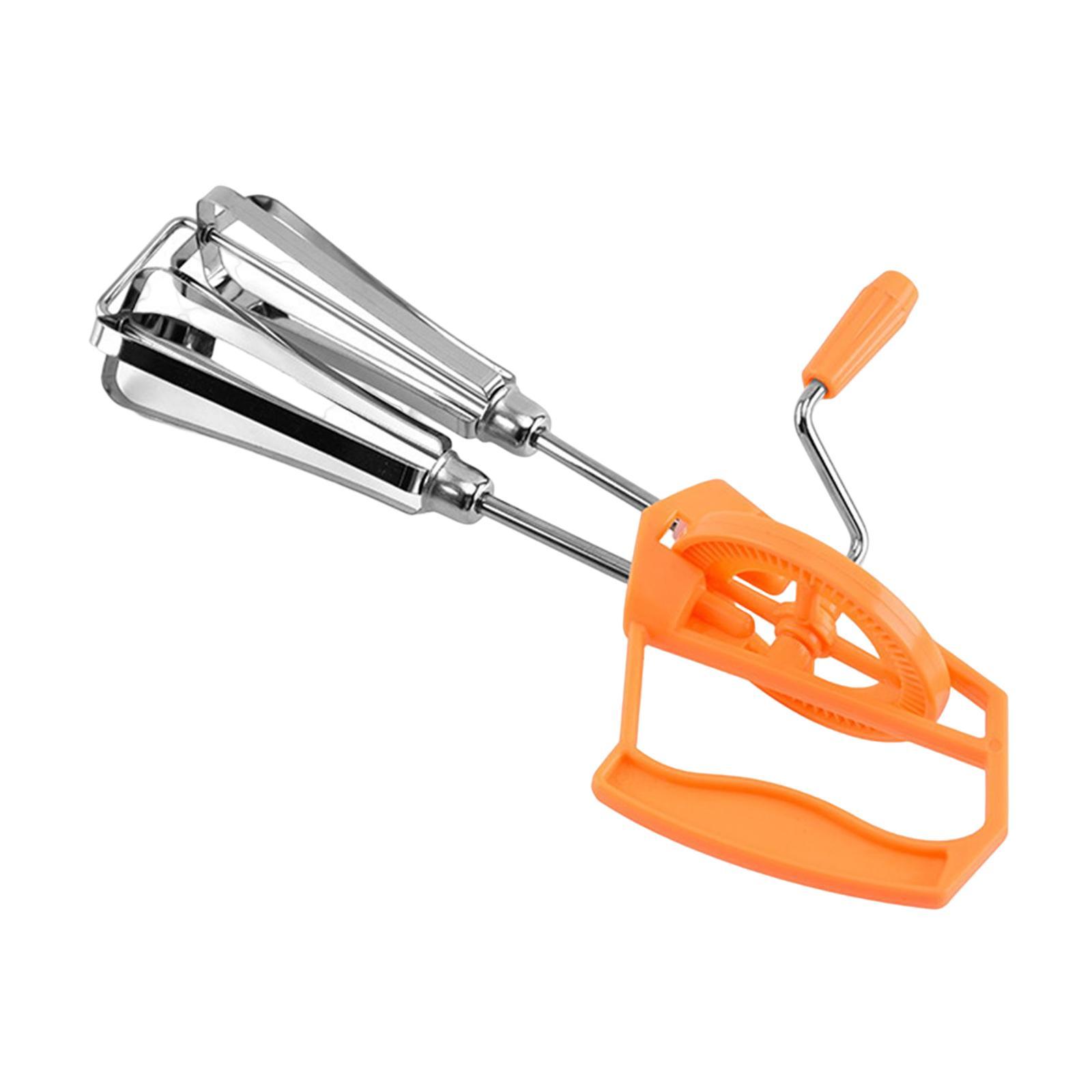 Rotary Hand Whisk Egg Beater Mixer ,Easy to Clean Cooking Tool Gadgets
