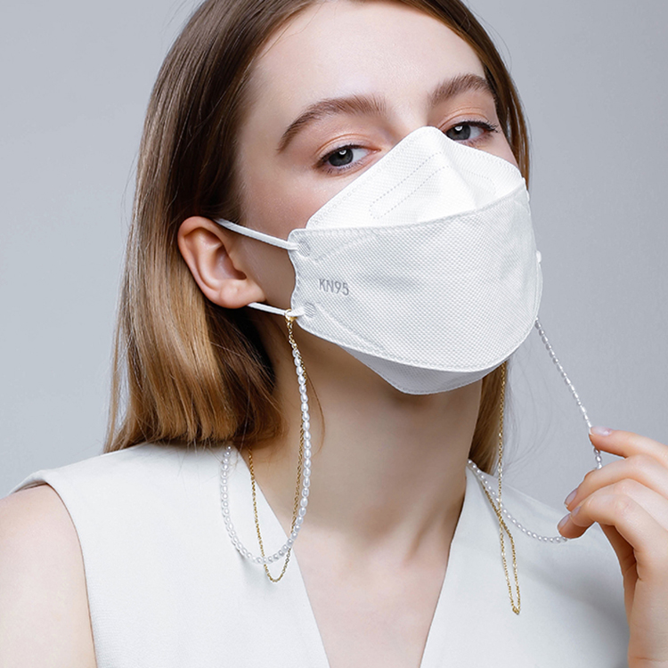 Dây đeo kính hai lớp mix chuỗi ngọc trai nhỏ phong cách Âu Mỹ chuỗi đeo khẩu trang đeo mặt nạ khí chất