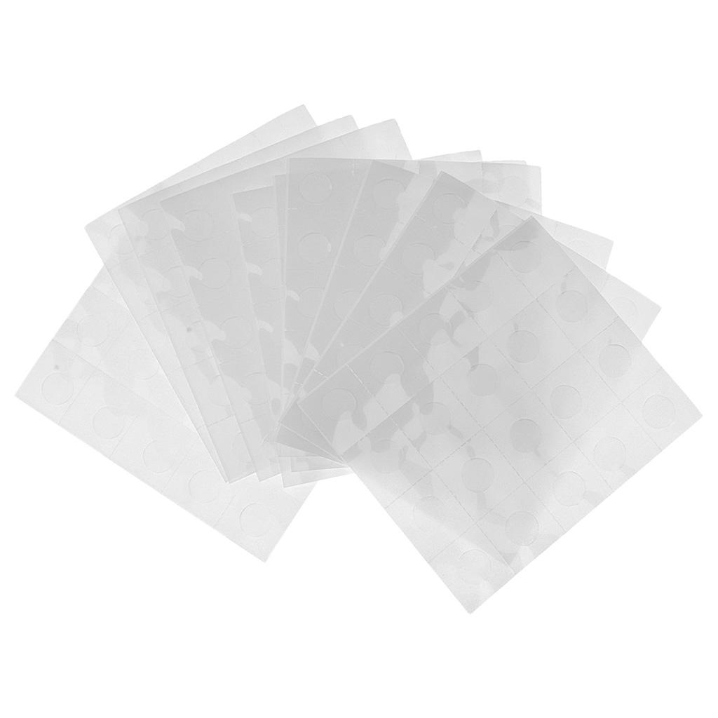 200pcs/Pack Clear Round Dot Double-sided adhesive Balloon Sticker Decoration