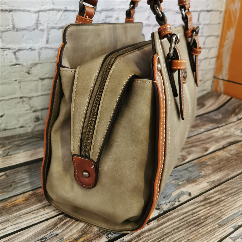 Thương Hiệu Cao Cấp Túi Xách Thiết Kế Da Nữ Túi Shopper Vintage Cầm Tay Cho Nữ Tote Đeo Vai 2020 Chất Lượng Cao Ví