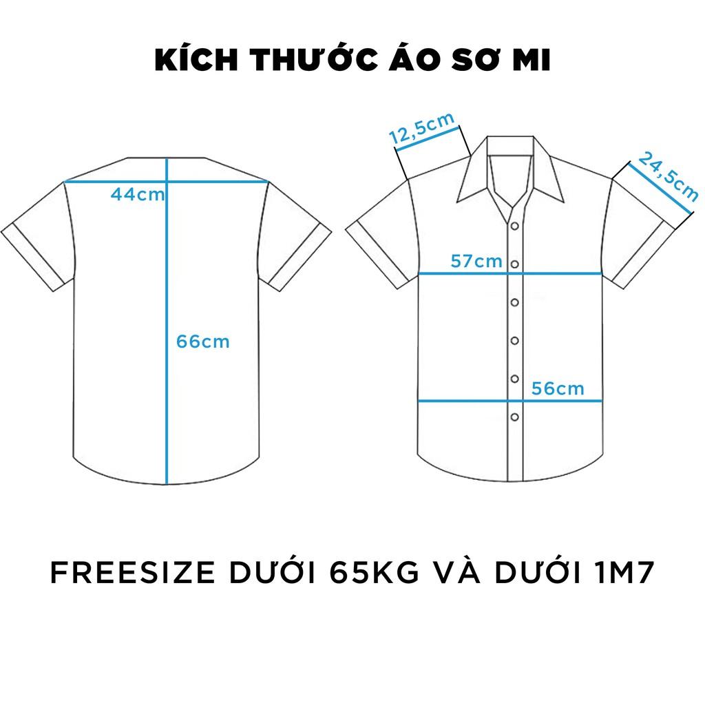 Áo sơ mi nữ cổ bẻ tay ngắn có túi dáng ulzzang freesize form rộng HÌNH YELLOW FLICKER BRAND màu hồng sẫm