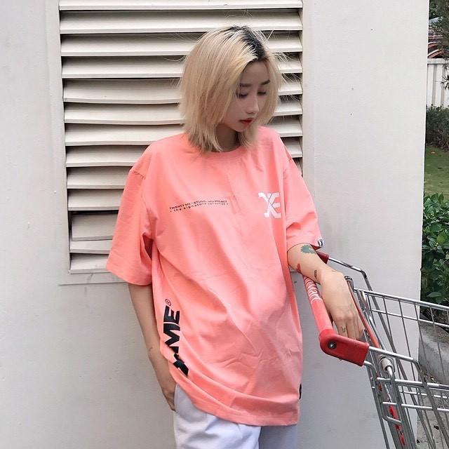 Áo thun Signature màu hồng XXME