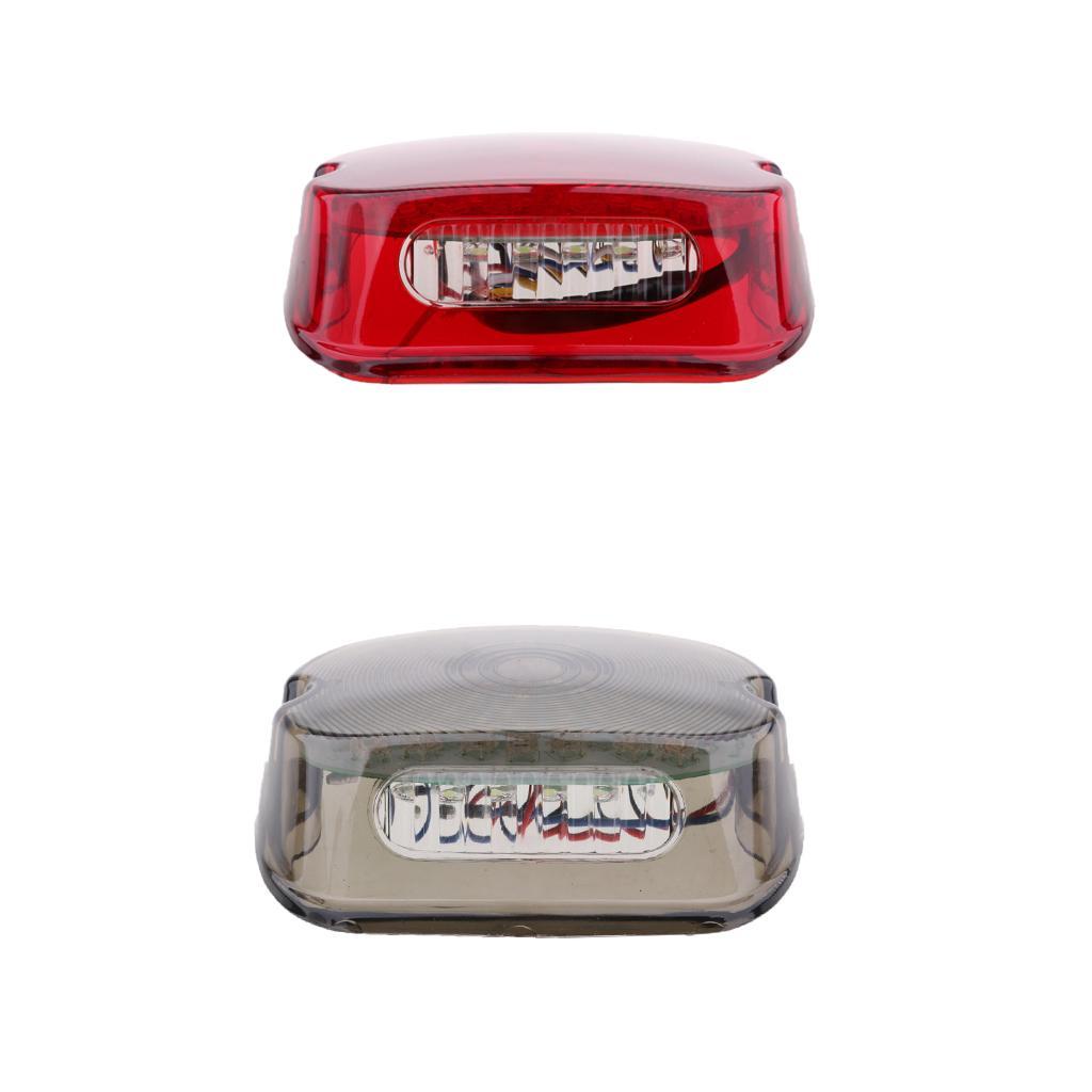 Red Motorcycle LED Tail Brake Light for 91-10