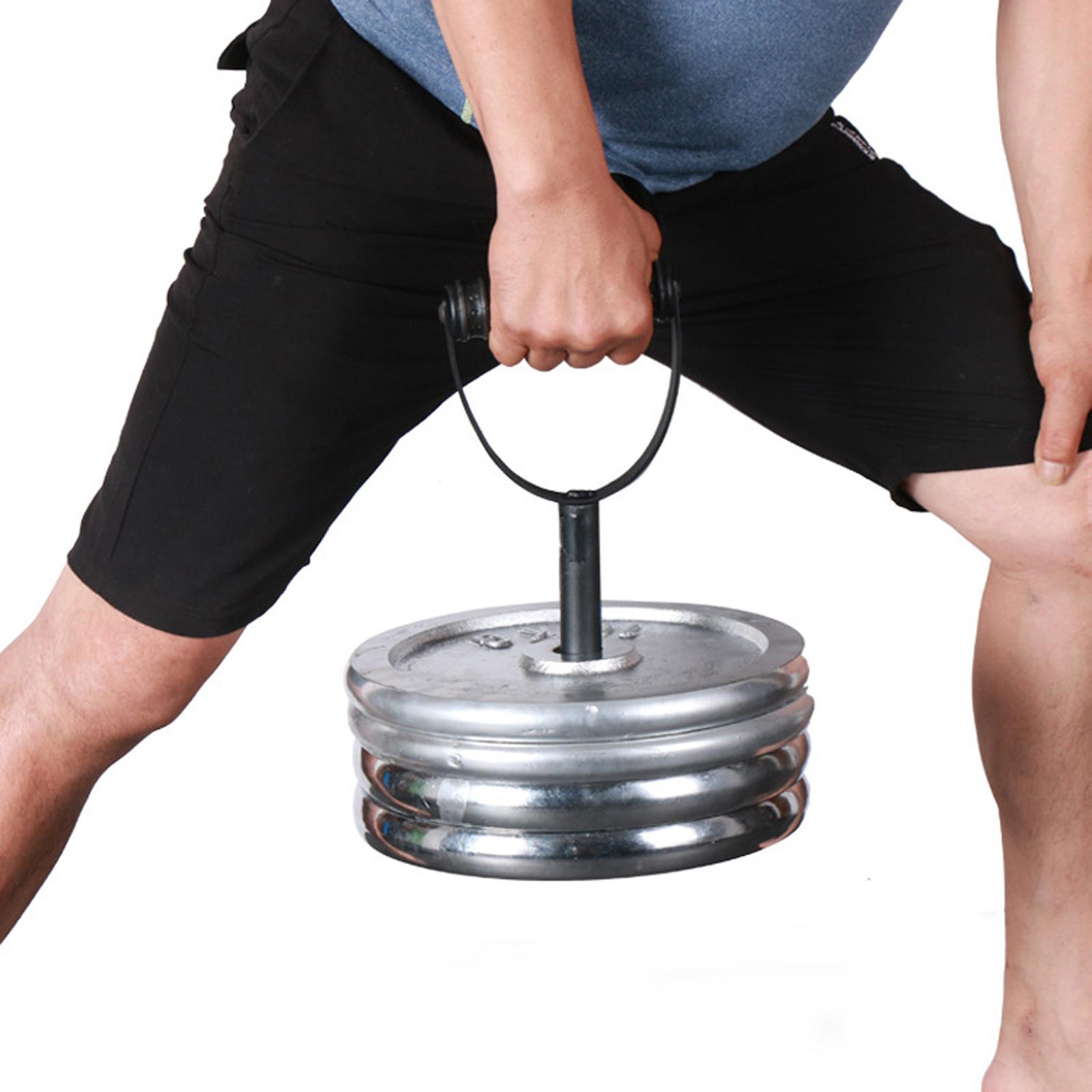 Adjustable Kettlebell Handle for Plates Weights, Multifunctional Kettlebell Grip for Dumbbell Push up for Gym Workout, Comfortable Kettlebell Grip